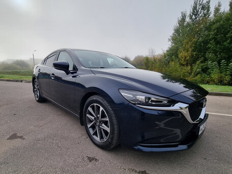 2019 Mazda 6 III (GJ) Рестайлинг 2, синий, 2630000 рублей, вид 3
