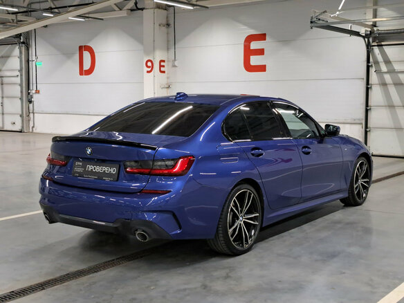 2019 BMW 3 серии 320d xDrive VII (G2x), синий, 2790000 рублей - вид 4