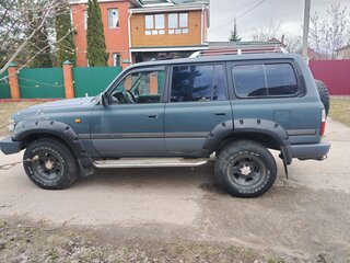1996 Toyota Land Cruiser 80 Series Рестайлинг, серый, 1200000 рублей, вид 4