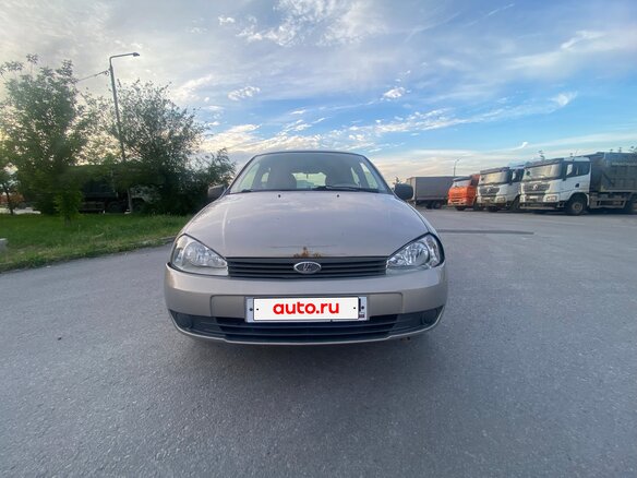 2007 Lada (ВАЗ) Kalina I, бежевый, 190000 рублей
