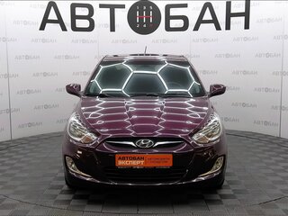 2012 Hyundai Solaris I, фиолетовый, 849000 рублей, вид 2