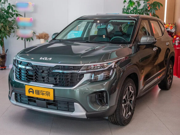 2026 Kia Seltos I Рестайлинг, зелёный, 2100000 рублей - вид 1