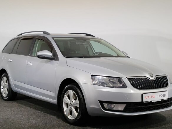 2014 Skoda Octavia III (A7), серый - вид 2