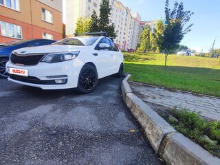 2016 Kia Rio III Рестайлинг, белый, 910000 рублей, вид 2