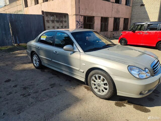 2007 Hyundai Sonata ТагАЗ IV (EF) Рестайлинг, бежевый, 425000 рублей, вид 3