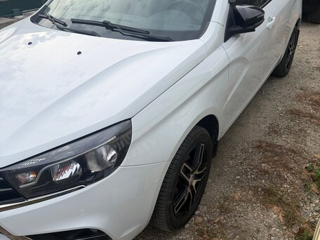 2019 Lada (ВАЗ) Vesta I, белый, 1270000 рублей, вид 1