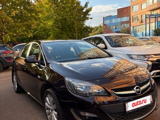 2014 Opel Astra J Рестайлинг, коричневый, 990000 рублей, вид 4