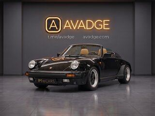 1989 Porsche 911 Carrera II (911, 930), чёрный, 42900000 рублей, вид 1