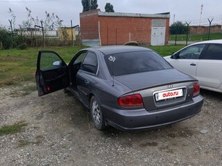 2002 Hyundai Sonata IV (EF) Рестайлинг, серый, 260000 рублей, вид 3