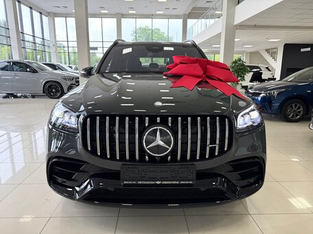 2025 Mercedes-Benz GLS AMG 63 AMG II (X167) Рестайлинг, серый, 27500000 рублей, вид 3