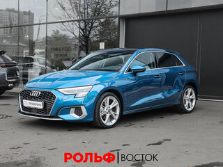 2020 Audi A3 Sportback 35 TFSI IV (8Y), синий, 2690000 рублей, вид 1