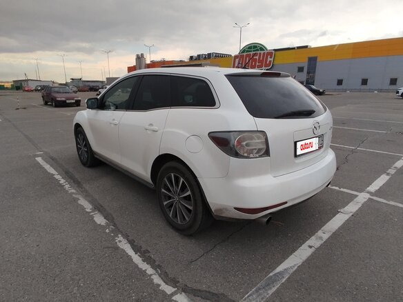 2010 Mazda CX-7 I Рестайлинг, белый, 799000 рублей - вид 1