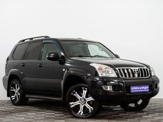 2006 Toyota Land Cruiser Prado 5-speed 120 Series, чёрный, 1949000 рублей, вид 1