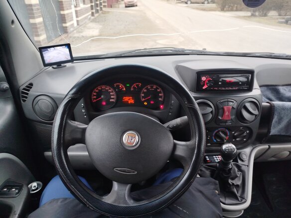 2011 Fiat Doblo I Рестайлинг, серый, 567000 рублей - вид 12