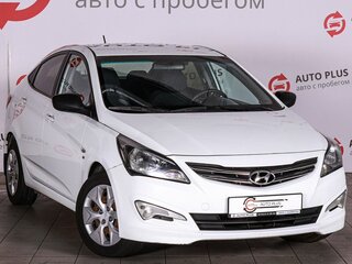 2016 Hyundai Solaris I Рестайлинг, белый, 1120000 рублей, вид 1