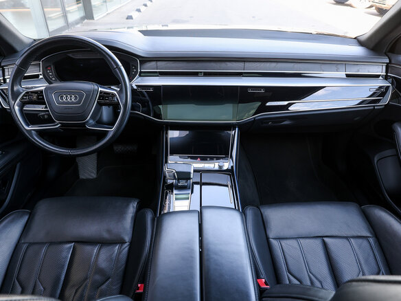 2022 Audi A8 55 TFSI IV (D5) Рестайлинг, чёрный, 6998000 рублей - вид 14