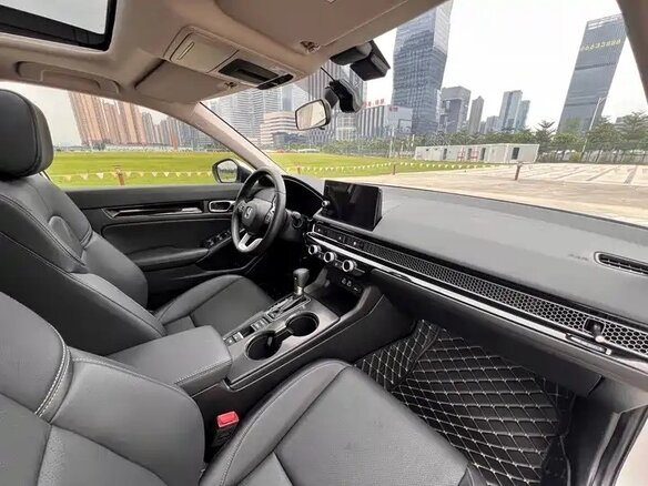 2022 Honda Civic XI, белый, 1720000 рублей - вид 8