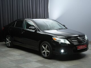2010 Toyota Camry VI (XV40) Рестайлинг, чёрный, 1270000 рублей, вид 3