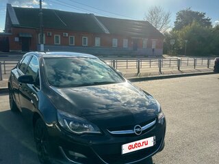 2013 Opel Astra J Рестайлинг, чёрный, 680000 рублей, вид 3