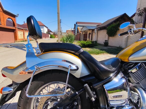 1999 Yamaha XVS1100, золотистый, 620000 рублей - вид 14