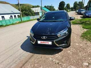 2021 Lada (ВАЗ) Vesta SW I, чёрный, 1300000 рублей, вид 1