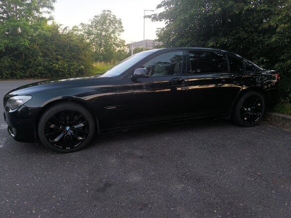 2008 BMW 7 серии Long 740Li V (F01/F02/F04), чёрный, 1296074 рублей - вид 4