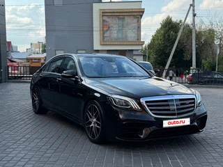 2018 Mercedes-Benz S-Класс AMG 63 AMG Long III (W222, C217) Рестайлинг, чёрный, 6800000 рублей, вид 3