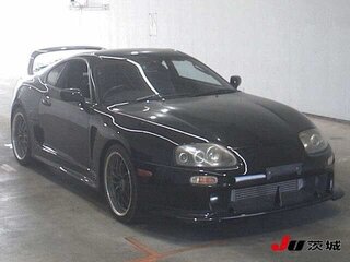 1996 Toyota Supra IV (A80) Рестайлинг, чёрный, 6200000 рублей, вид 2