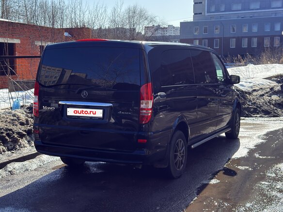 2011 Mercedes-Benz Viano Extralong L3 I (W639) Рестайлинг, чёрный, 2300000 рублей - вид 6