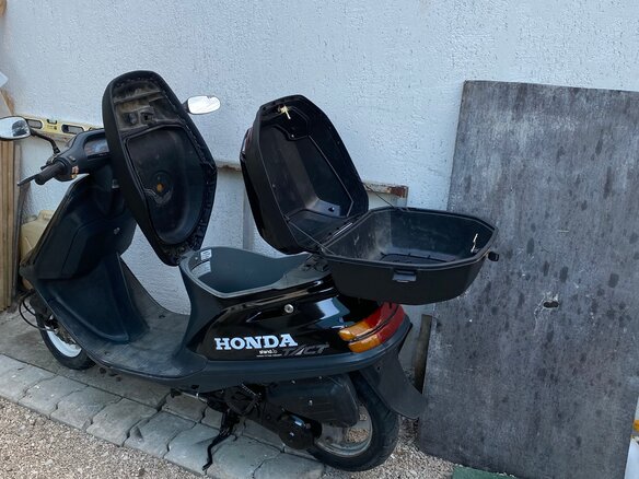 2000 Honda Tact, чёрный, 30000 рублей - вид 1