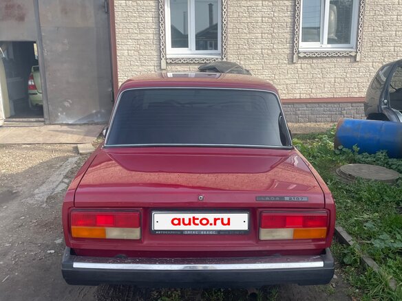 2007 Lada (ВАЗ) 2107, пурпурный, 170000 рублей - вид 6