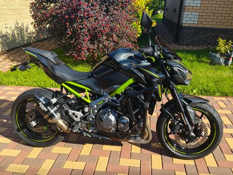 2018 Kawasaki Z 900, чёрный, 850000 рублей, вид 1