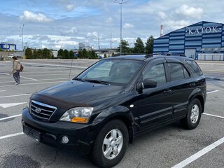 2008 Kia Sorento I Рестайлинг, чёрный, 850000 рублей, вид 1