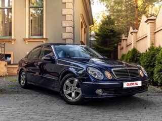 2002 Mercedes-Benz E-Класс 320 III (W211, S211), синий, 3000000 рублей, вид 1