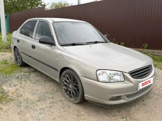 2008 Hyundai Accent ТагАЗ II, бежевый, 499000 рублей, вид 1