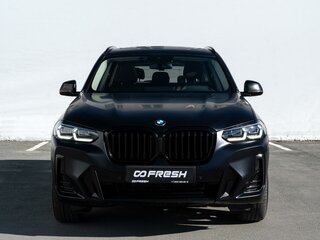 2021 BMW X3 30i xDrive III (G01) Рестайлинг, чёрный, 4900000 рублей, вид 3