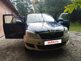 2011 Skoda Fabia II Рестайлинг, синий, 285000 рублей, вид 1