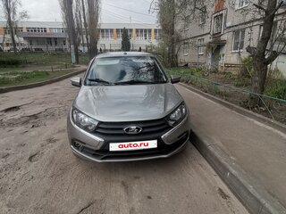 2021 Lada (ВАЗ) Granta I Рестайлинг, серый, 750000 рублей, вид 1