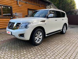 2014 Nissan Patrol VI (Y62), белый, 4500000 рублей, вид 2