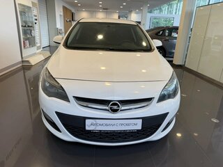 2013 Opel Astra J Рестайлинг, белый, 629000 рублей, вид 5