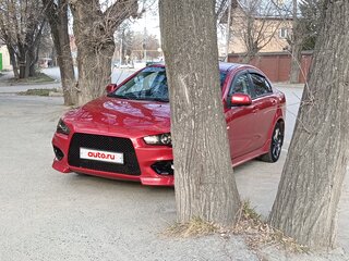 2008 Mitsubishi Lancer X, красный, 690000 рублей, вид 3