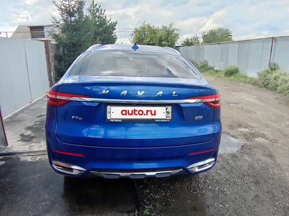 2020 Haval F7x I, синий, 1750000 рублей - вид 4