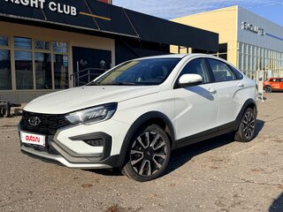 2023 Lada (ВАЗ) Vesta Cross I Рестайлинг (NG), белый, 1565000 рублей, вид 4