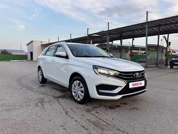 2024 Lada (ВАЗ) Vesta SW I Рестайлинг (NG), белый, 1500000 рублей - вид 3