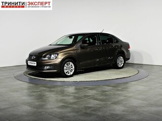 2019 Volkswagen Polo V Рестайлинг, коричневый, 1297000 рублей, вид 1