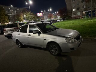 2009 Lada (ВАЗ) Priora I, серебристый, 170000 рублей, вид 4