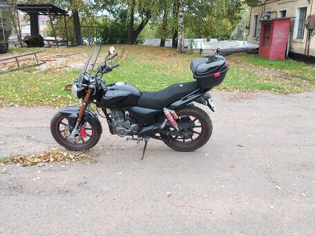 2013 Stels Flame 200, чёрный, 70000 рублей, вид 2