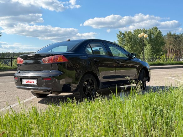 2008 Mitsubishi Lancer X, чёрный, 380000 рублей - вид 5