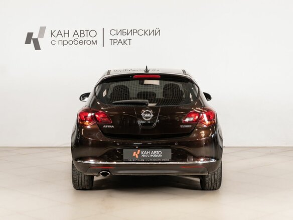 2013 Opel Astra J Рестайлинг, коричневый, 590000 рублей - вид 3