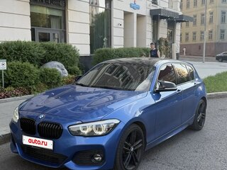 2019 BMW 1 серии 118i II (F20/F21) Рестайлинг 2, синий, 2149999 рублей, вид 2